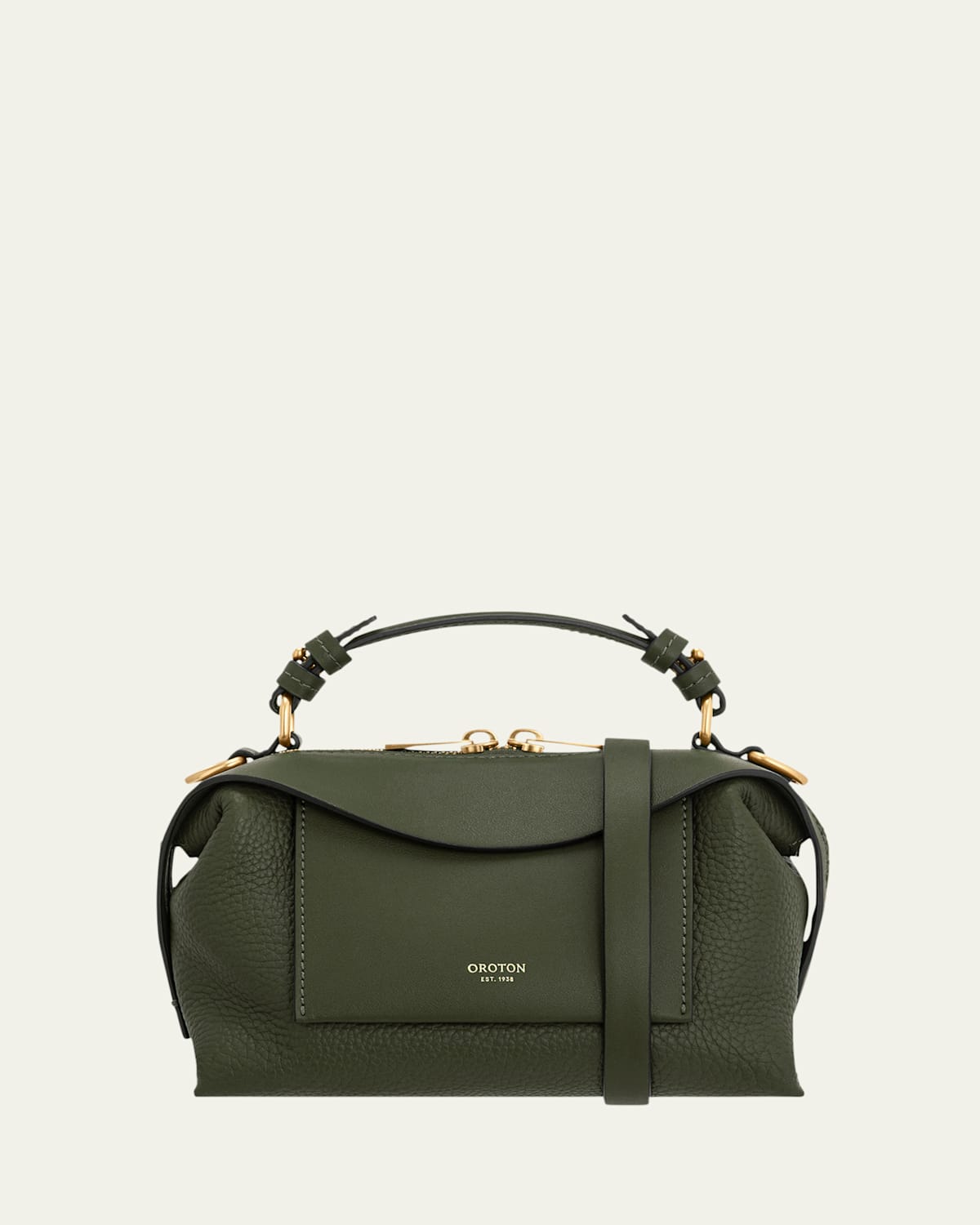 Mica Mini Bowler Leather Crossbody Bag