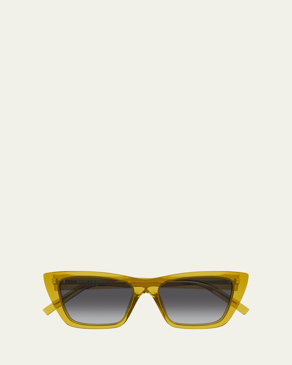 Saint Laurent Sl 276 Mica Square Acetate Sunglasses In Yellow