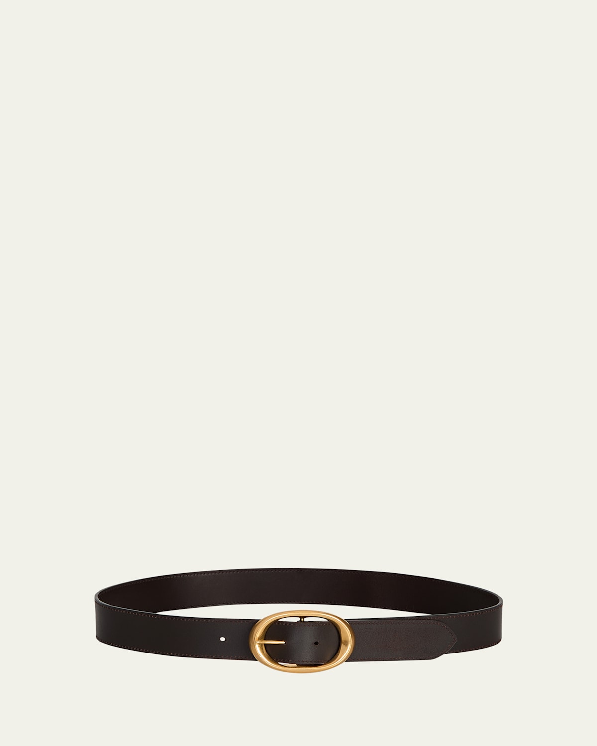Twp Wide Leather Belt