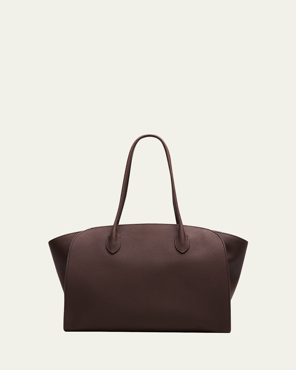 The Row Marlo 14 Tote Bag In Matte Leather