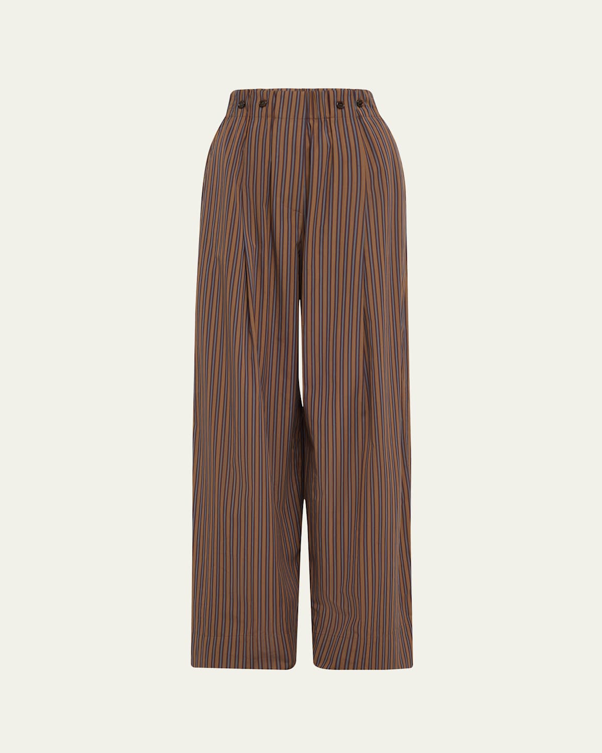 A.l.c Emmett Pinstripe Wide-leg Pants In Multi
