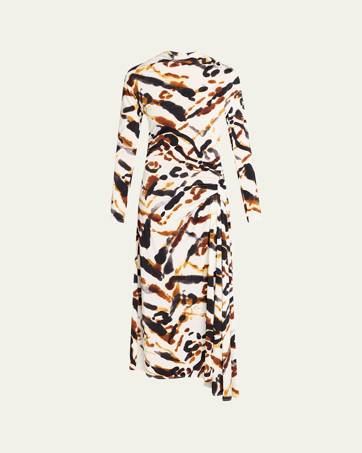 A.l.c Lia Long-sleeve Maxi Dress In Multi