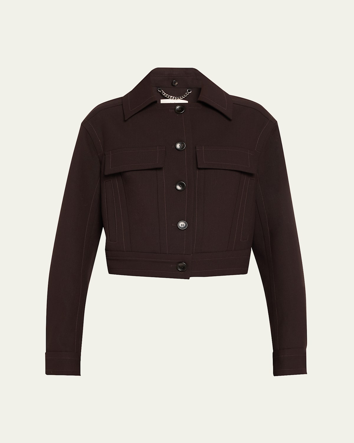 A.l.c Blake Cropped Jacket In Multi