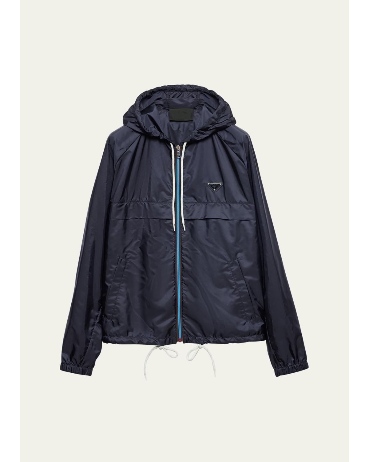 Men'S Re-Nylon Hooded Jacket