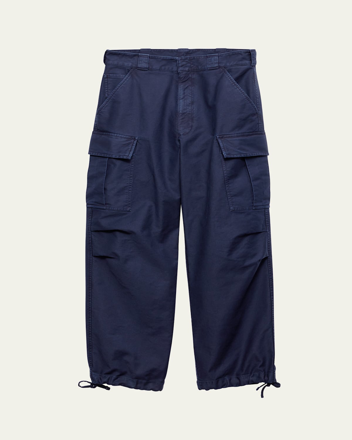 Prada Men's Cargo Pants In Raso Old