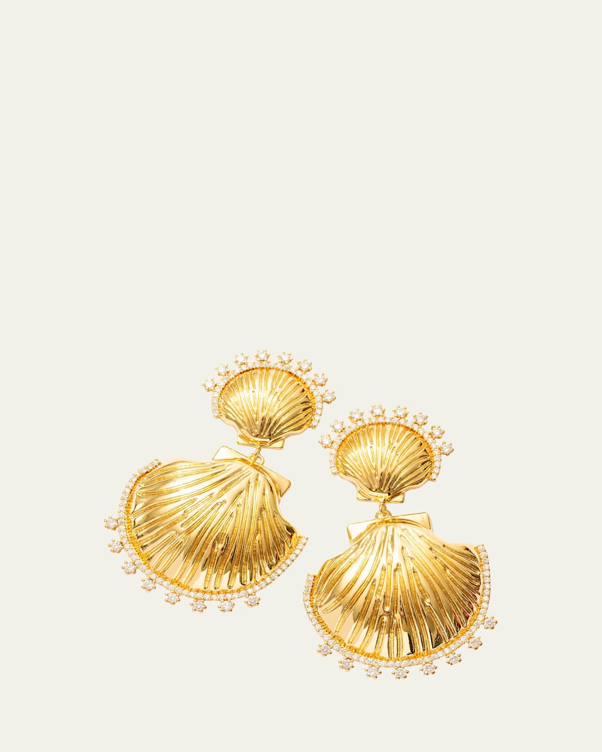 Eze Shell Drop Earrings