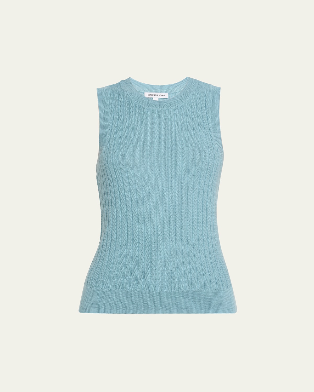 Veronica Beard Jerrel Knit Tank Top In Blue