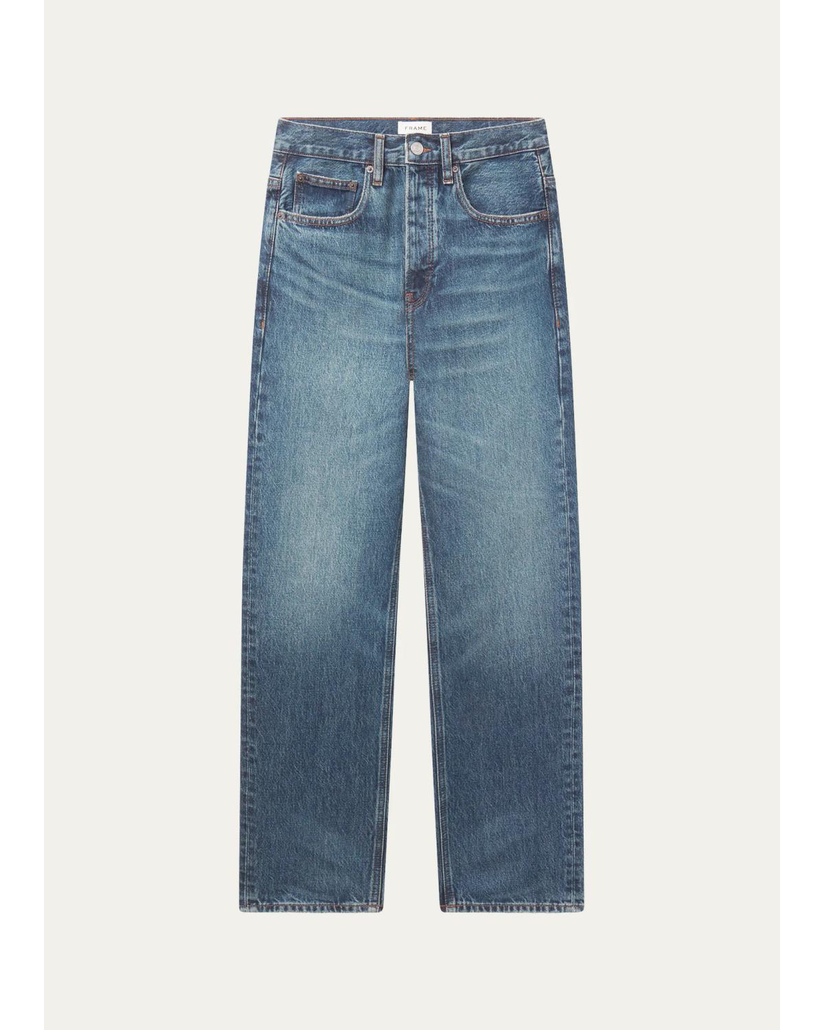 Men'S Denim Straight Fit Jeans