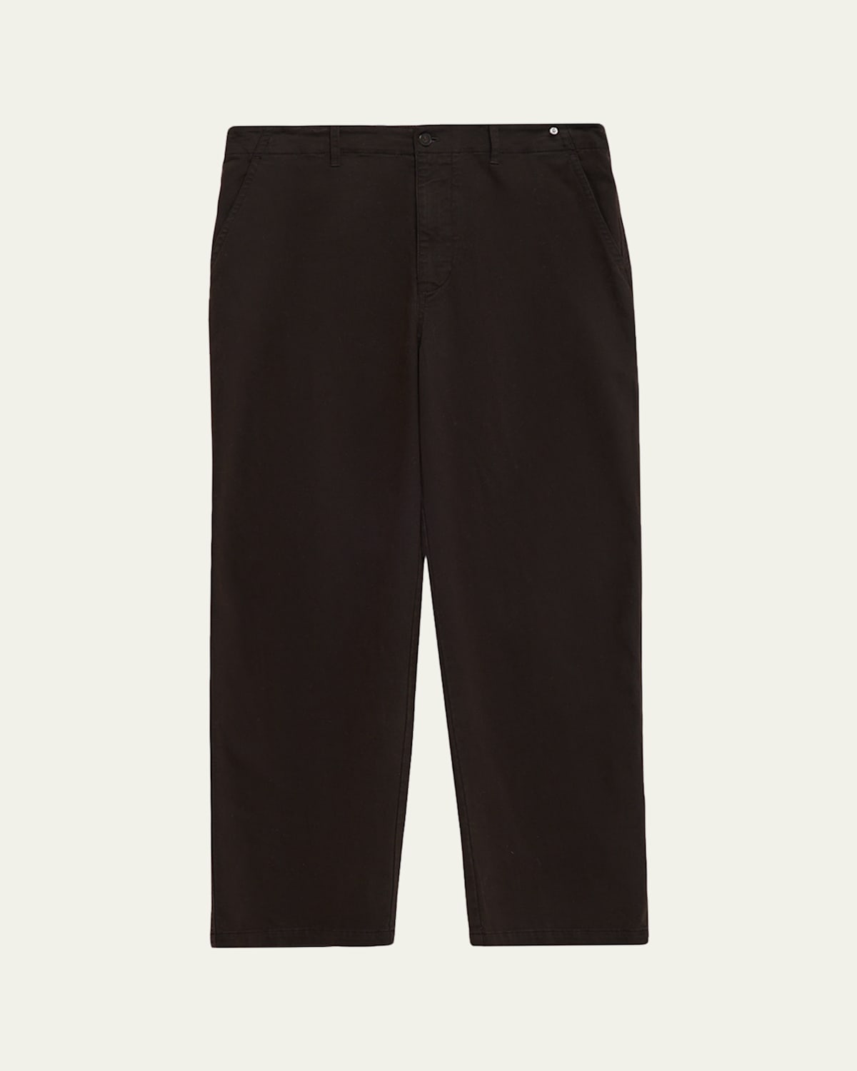 Frame Men's Cotton Blend Chino Pants In Black