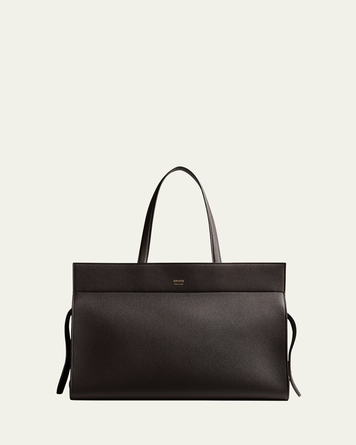 Khaite Crosby Sports Leather Tote Bag