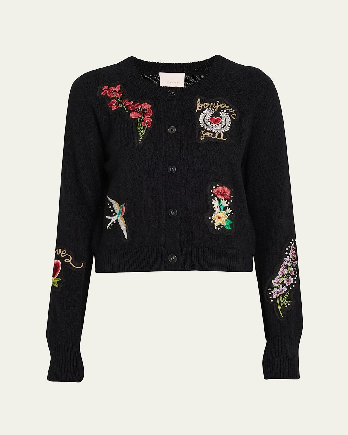 Millie Embroidered Western Amour Cardigan