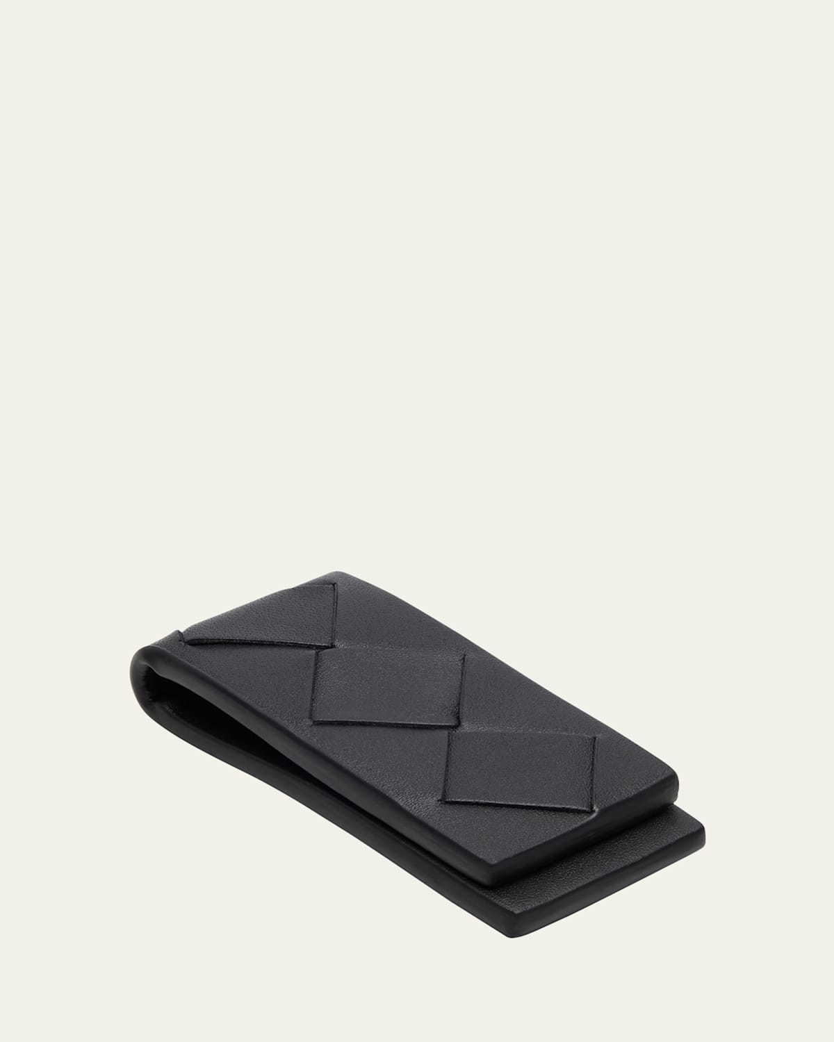 Bottega Veneta Men's Intrecciato Leather Money Clip