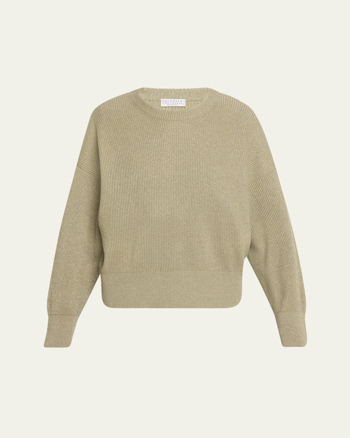 Sparkling Cashmere Winter Vanise Crewneck Sweater
