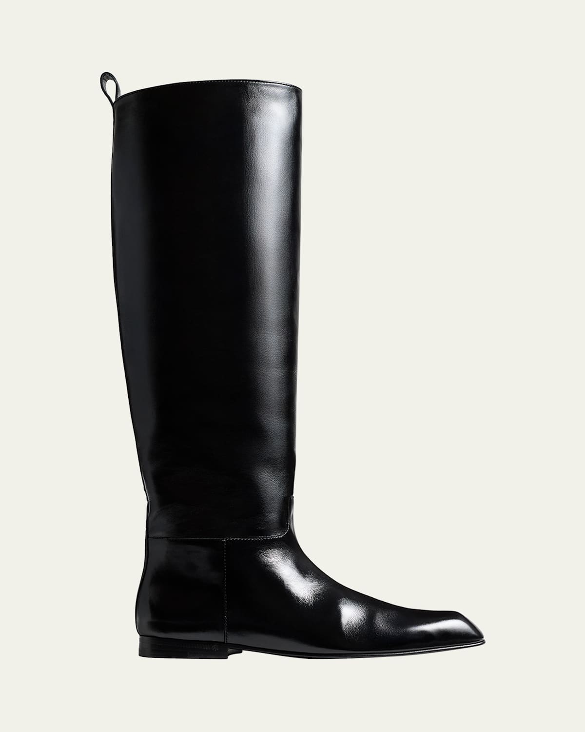 Khaite Colt Leather Riding Boots