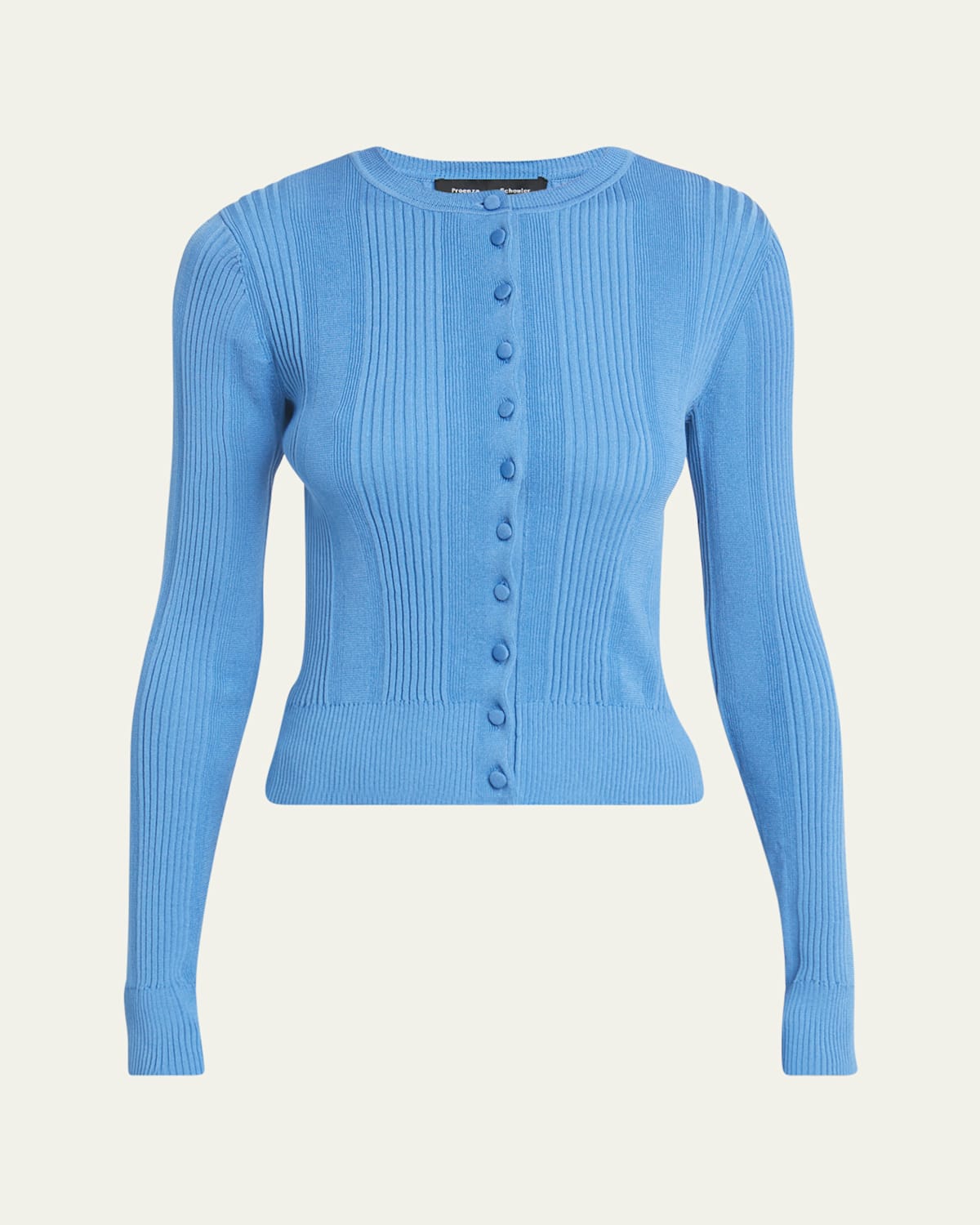 PROENZA SCHOULER CURRIN COLUMN RIB BUTTON DOWN TOP 
