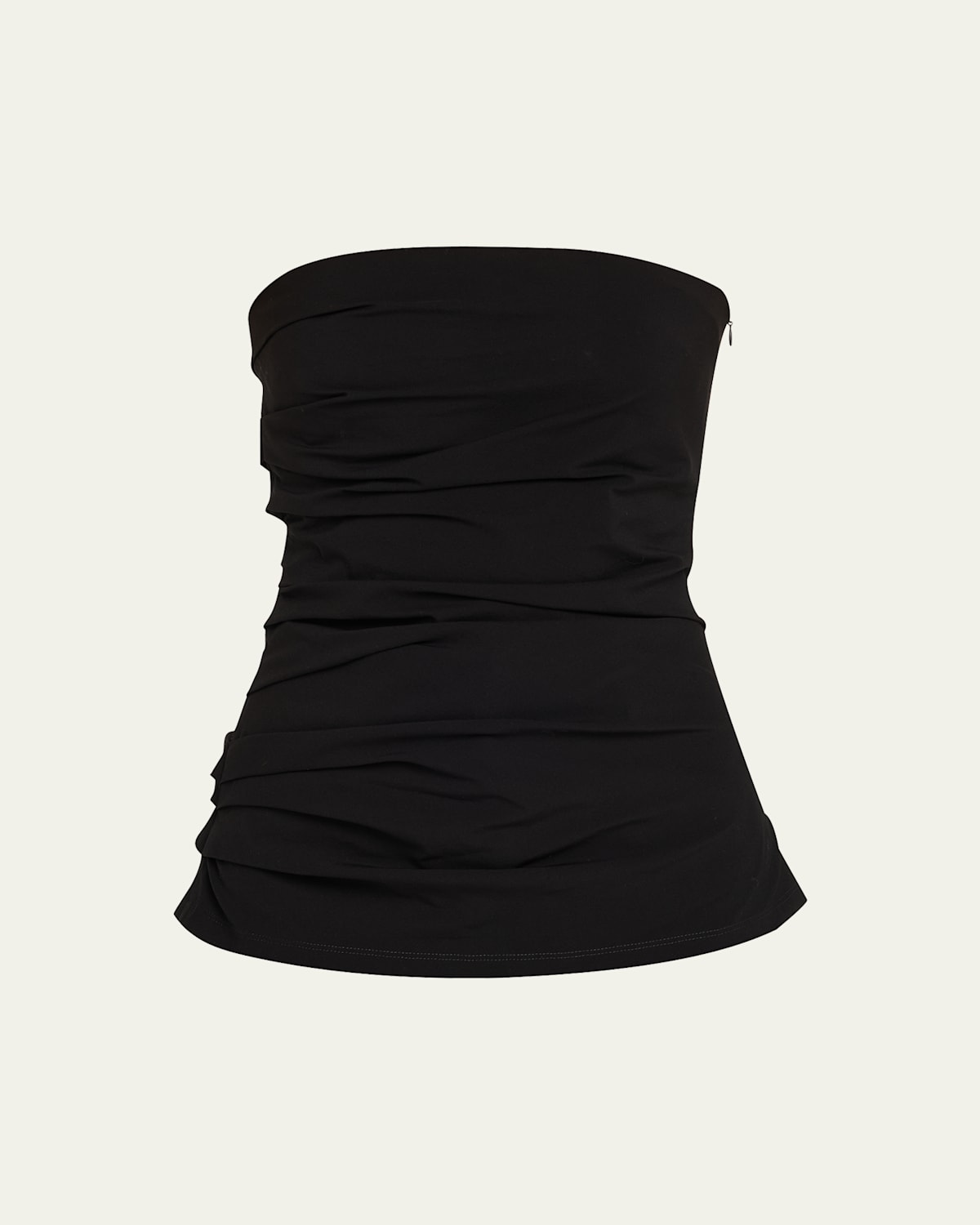 Lena Strapless Draped Bi-Stretch Top