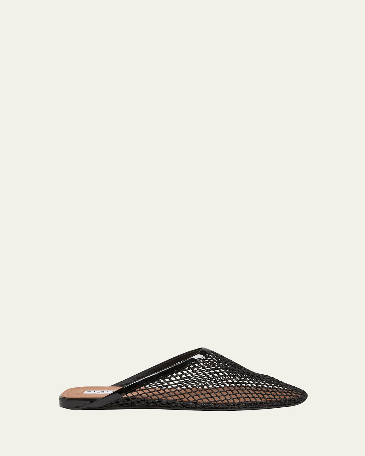 ALAÏA MESH FLAT MULES 