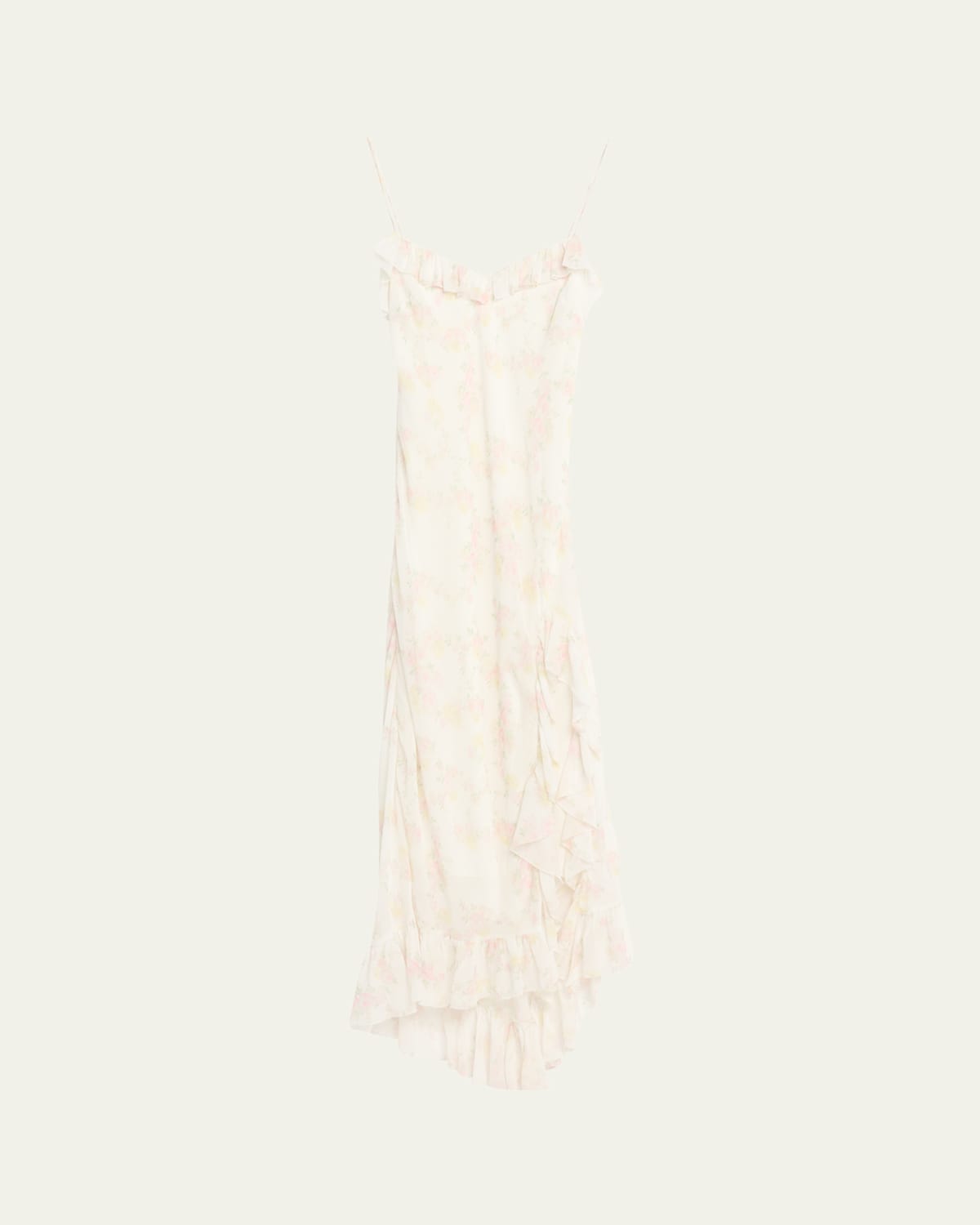 Loveshackfancy Selliot Ruffle-trim Maxi Dress