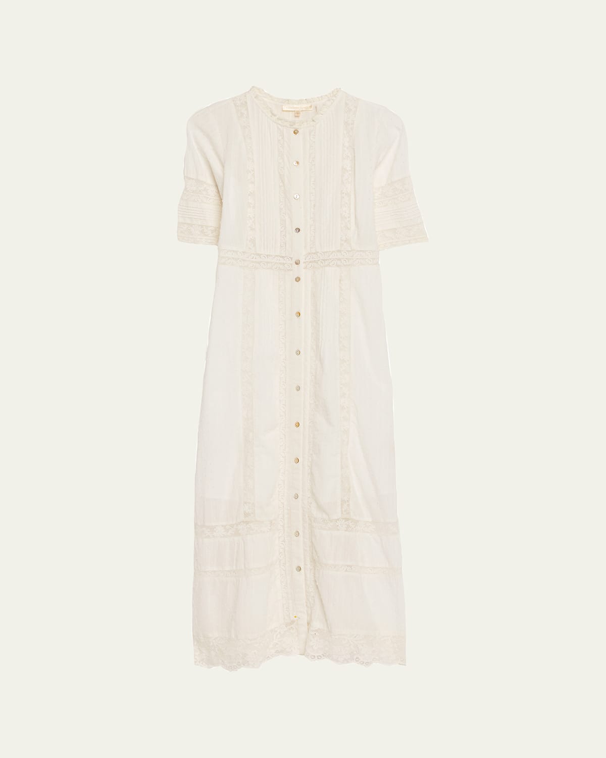 Loveshackfancy Francilla Cotton Midi Dress