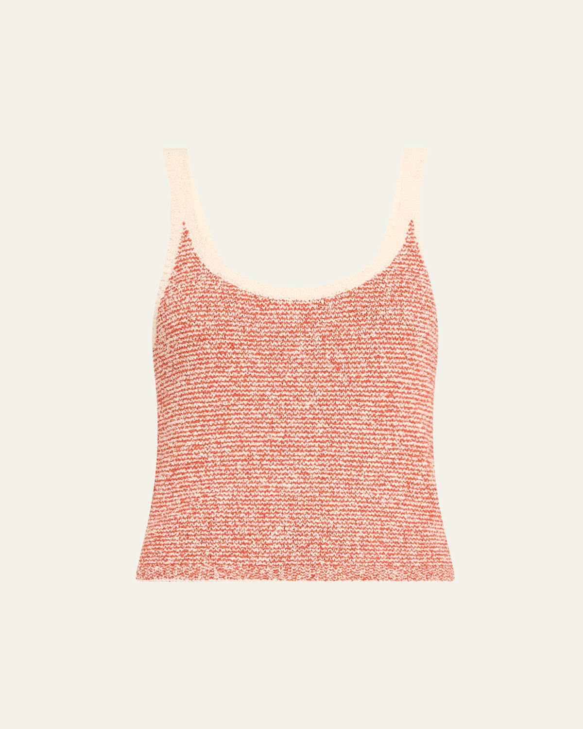 Vince Stripe Scoop-neck Tank Top In Multi