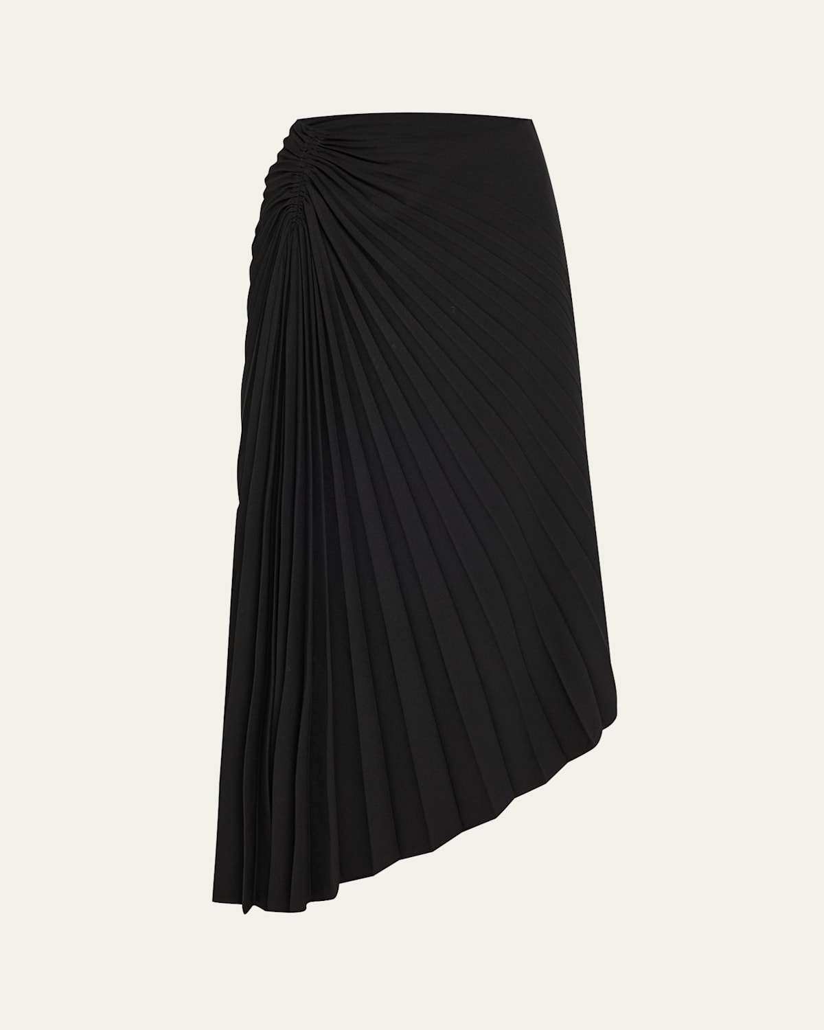 A.l.c Tracy Pleated Midi Skirt In Black