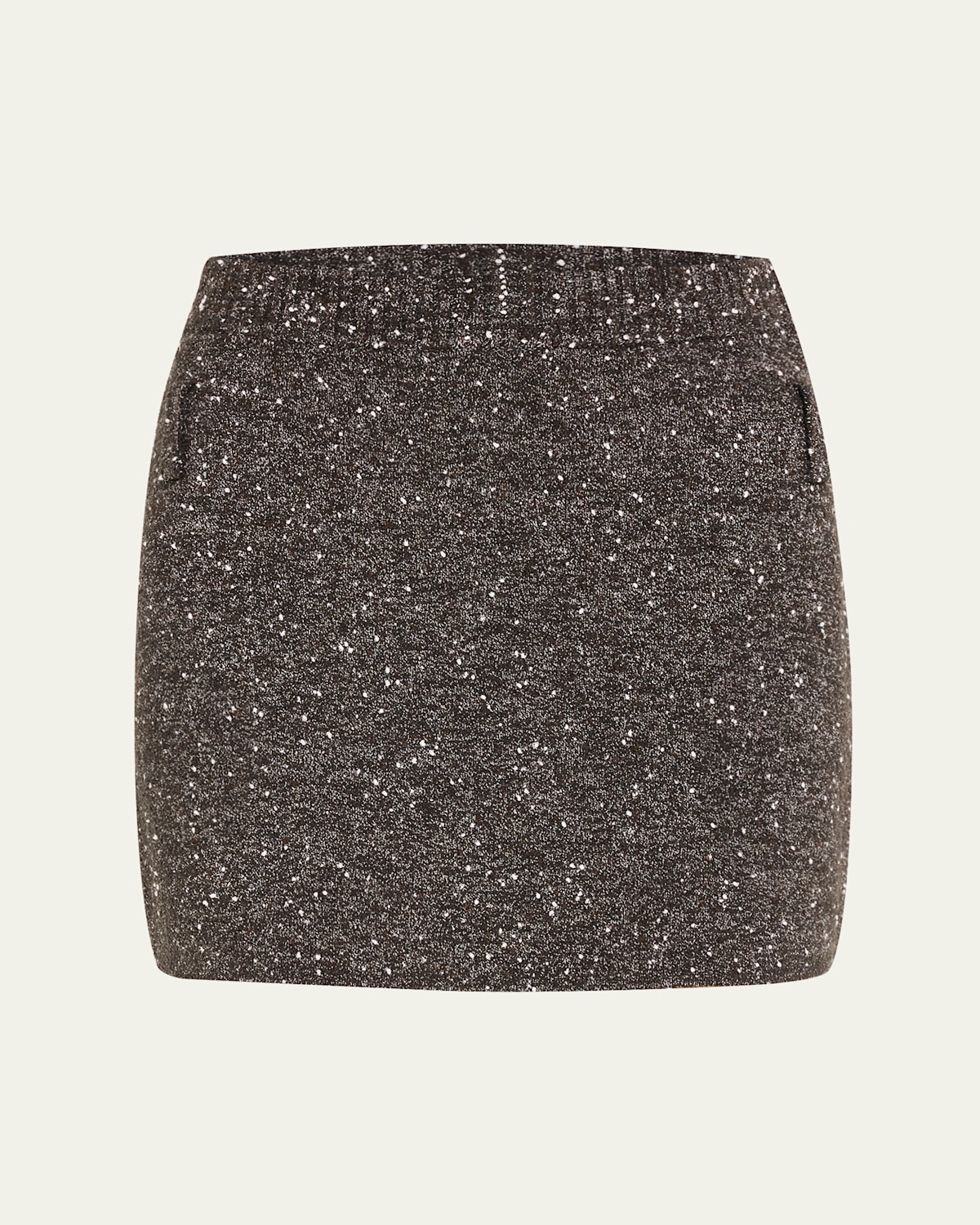 A.l.c Stella Bouclé Tweed Mini Skirt In Gray