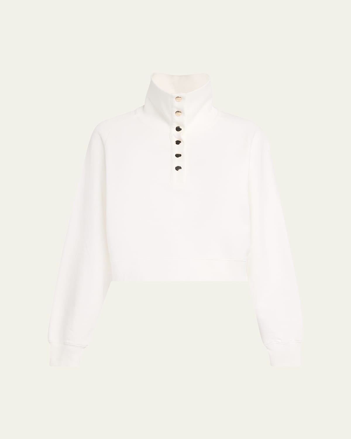 Frame The Coach Sweatshirt In White