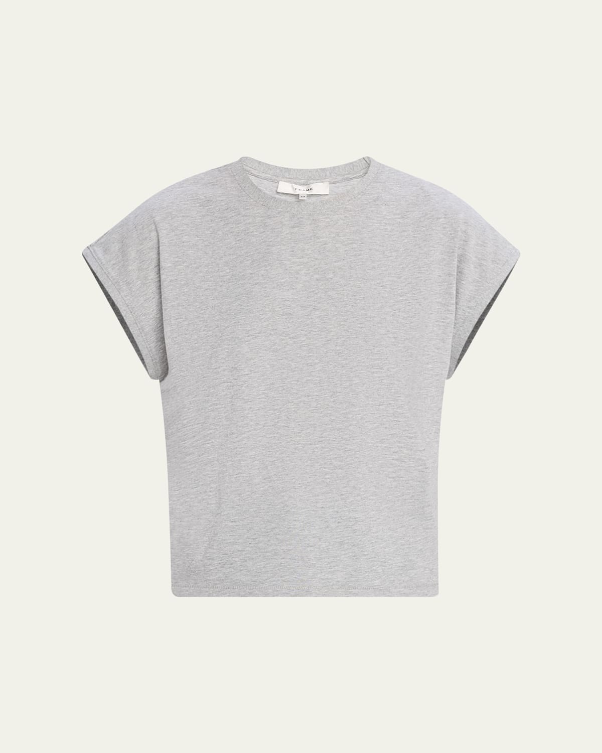 Frame The Muscle Tee In Gray