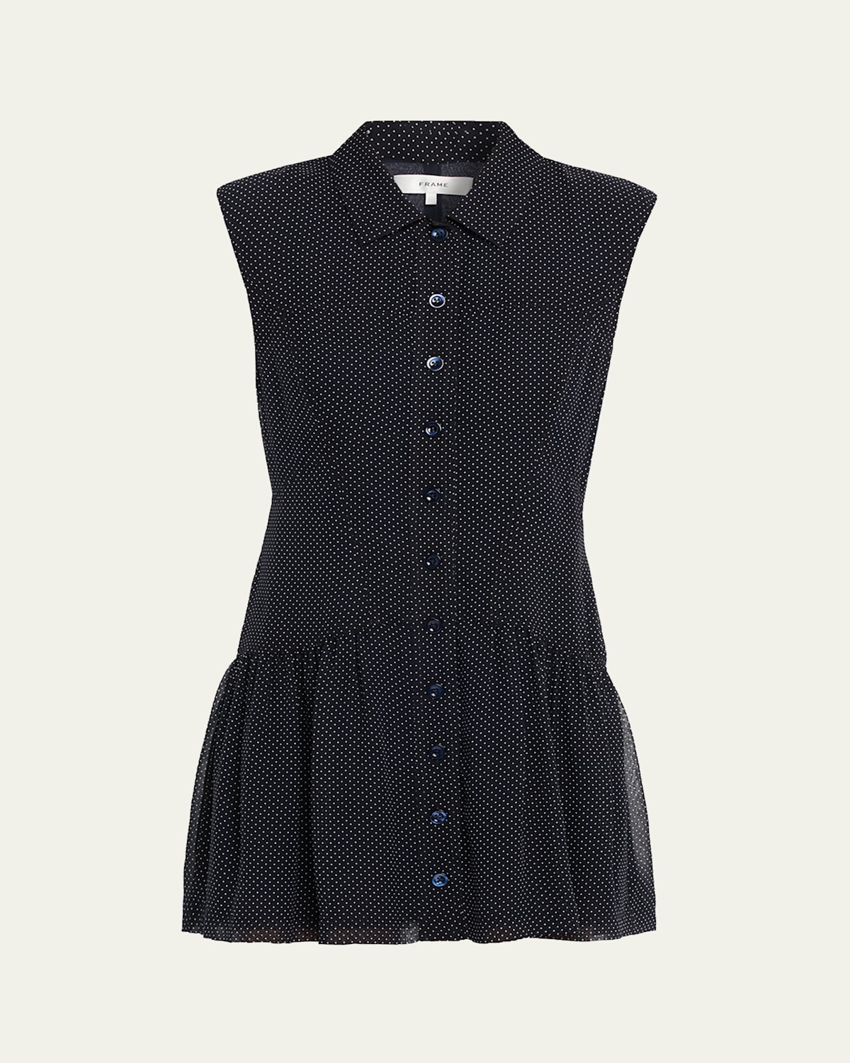 Frame The Silk Day Dress In Multi