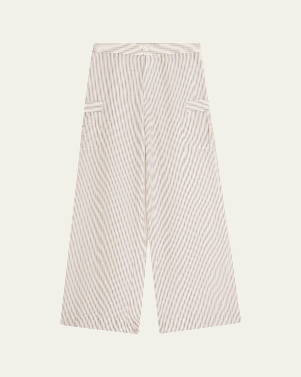 Frame The Stripe Utility Pants In Multi
