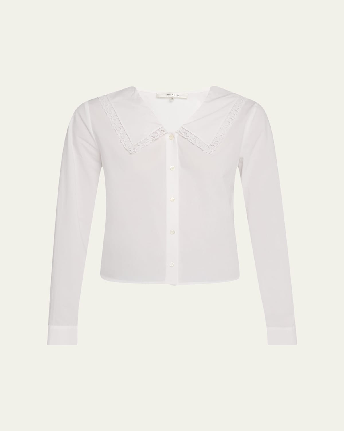 Frame The Charm Blouse In White