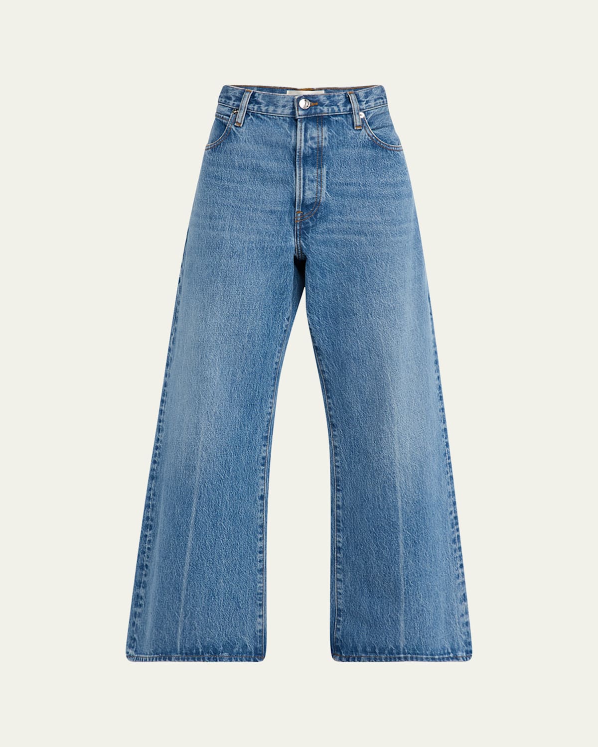 Frame The Pixie Loose Jeans In Brown