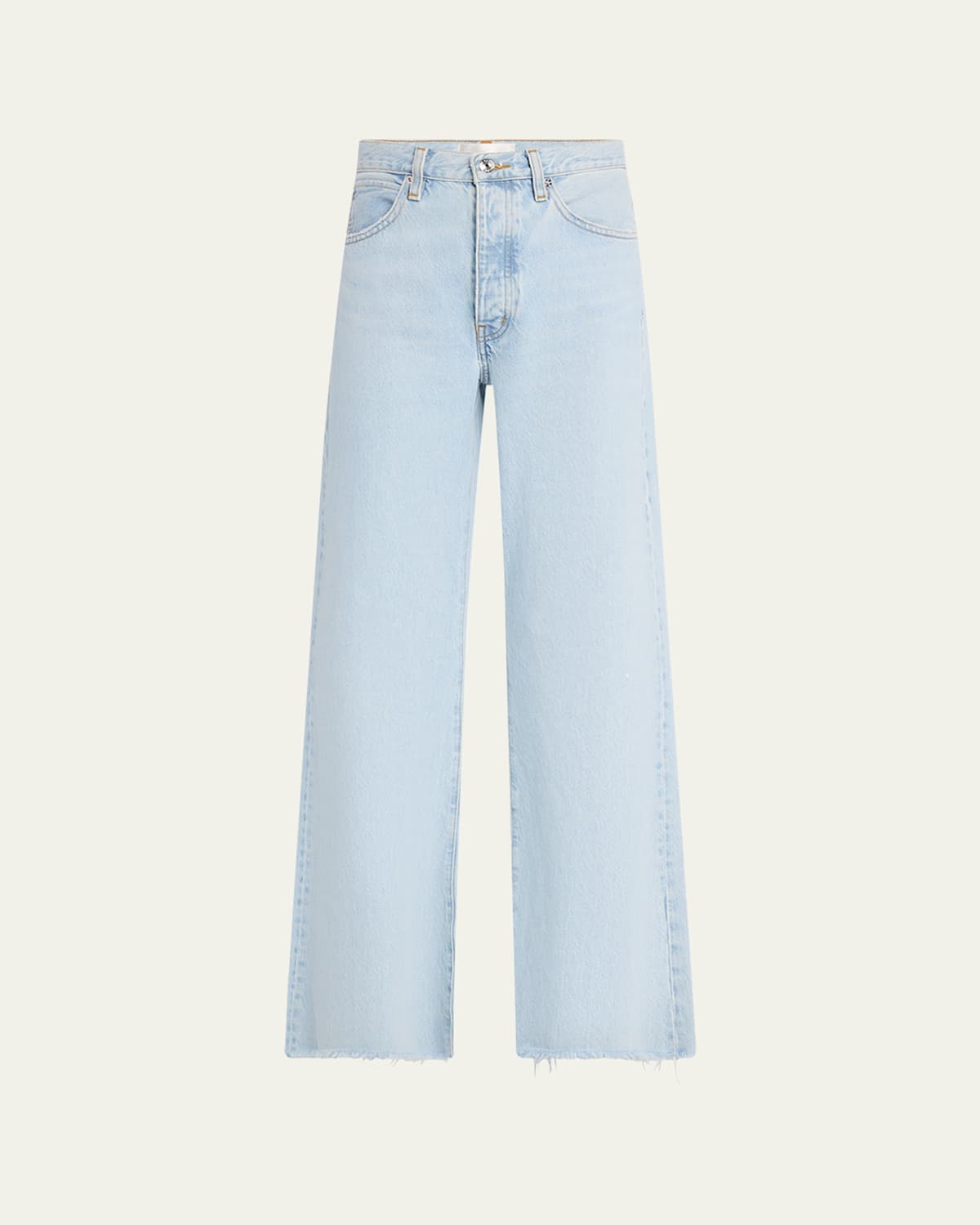 Frame The Lax Flare Jeans In Gray