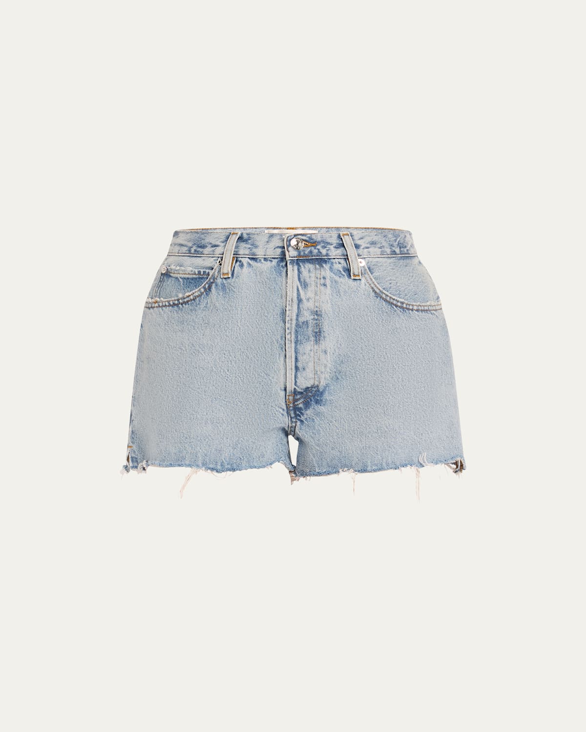 Frame The Dare Cut-off Denim Shorts
