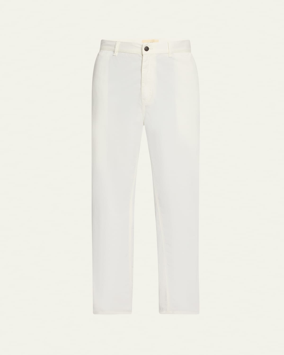 The Row Men's Sankuro Cotton-cashmere Work Pants In White