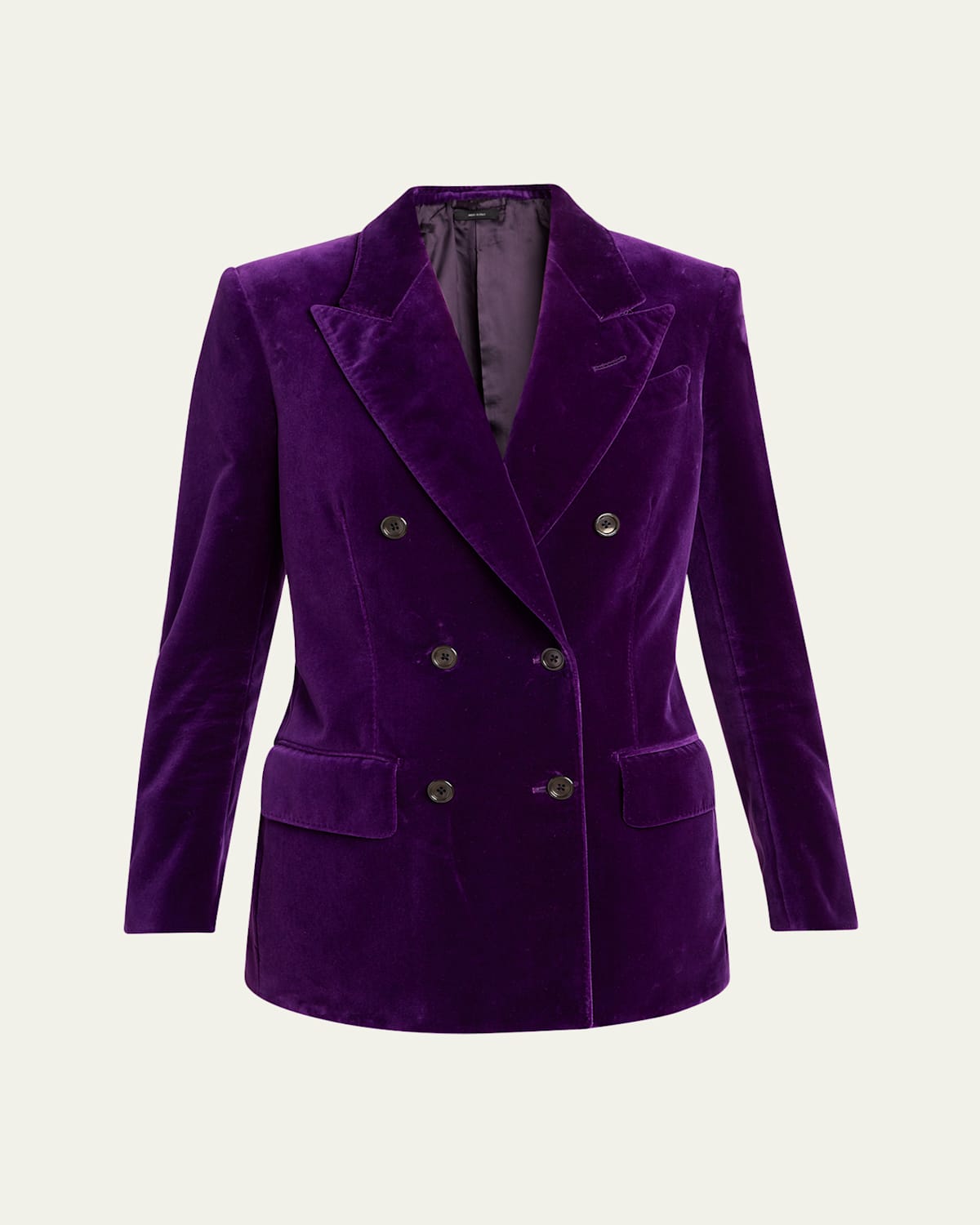 Tom Ford Double-breasted Velvet Blazer