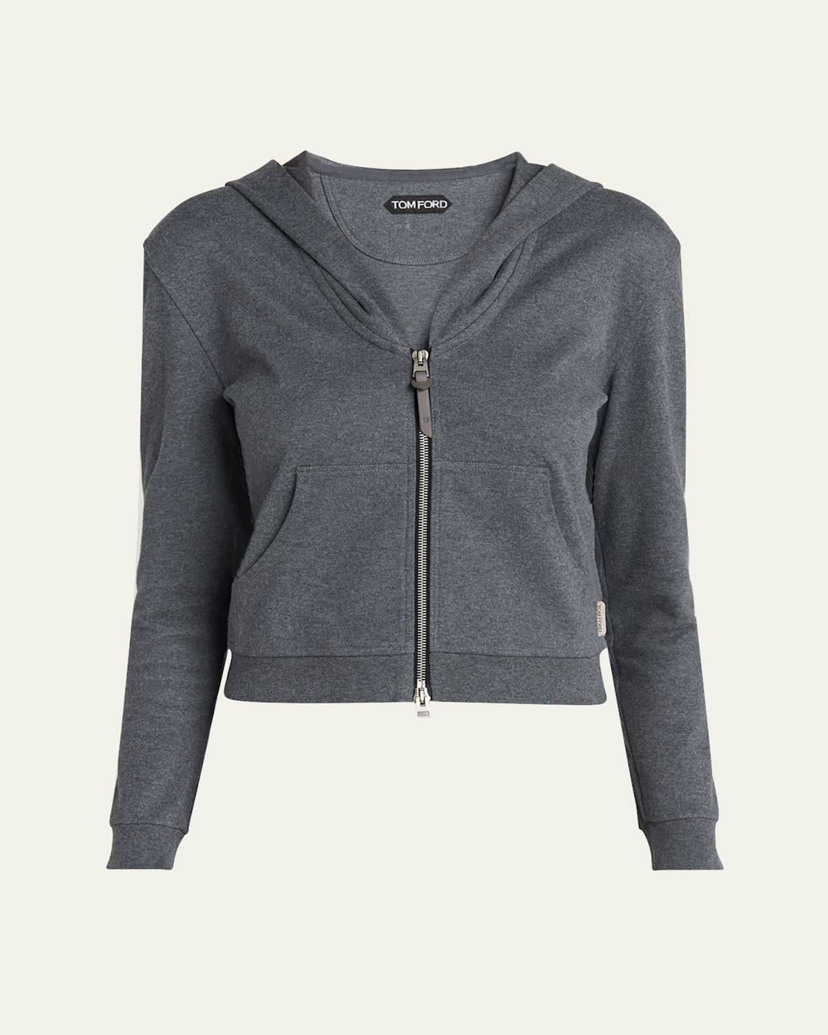 Tom Ford Jersey Zip Hoodie