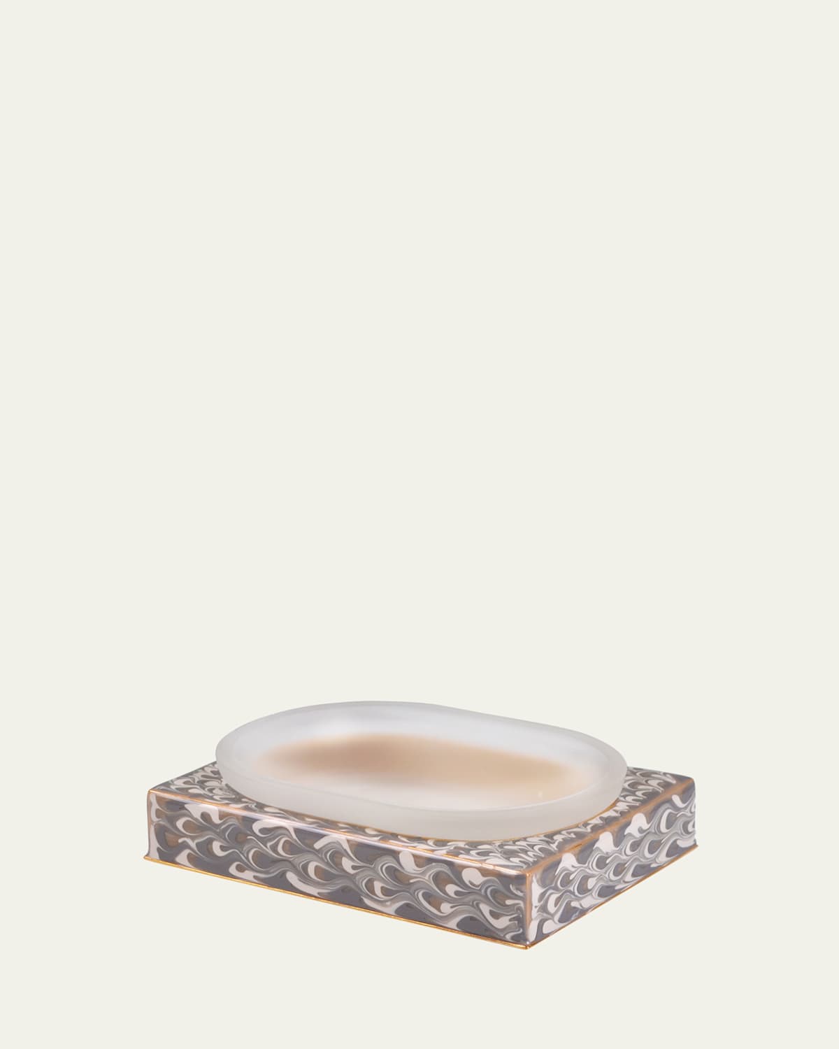 Mike & Ally Atlantic Rectangle Soap Dish In Natural