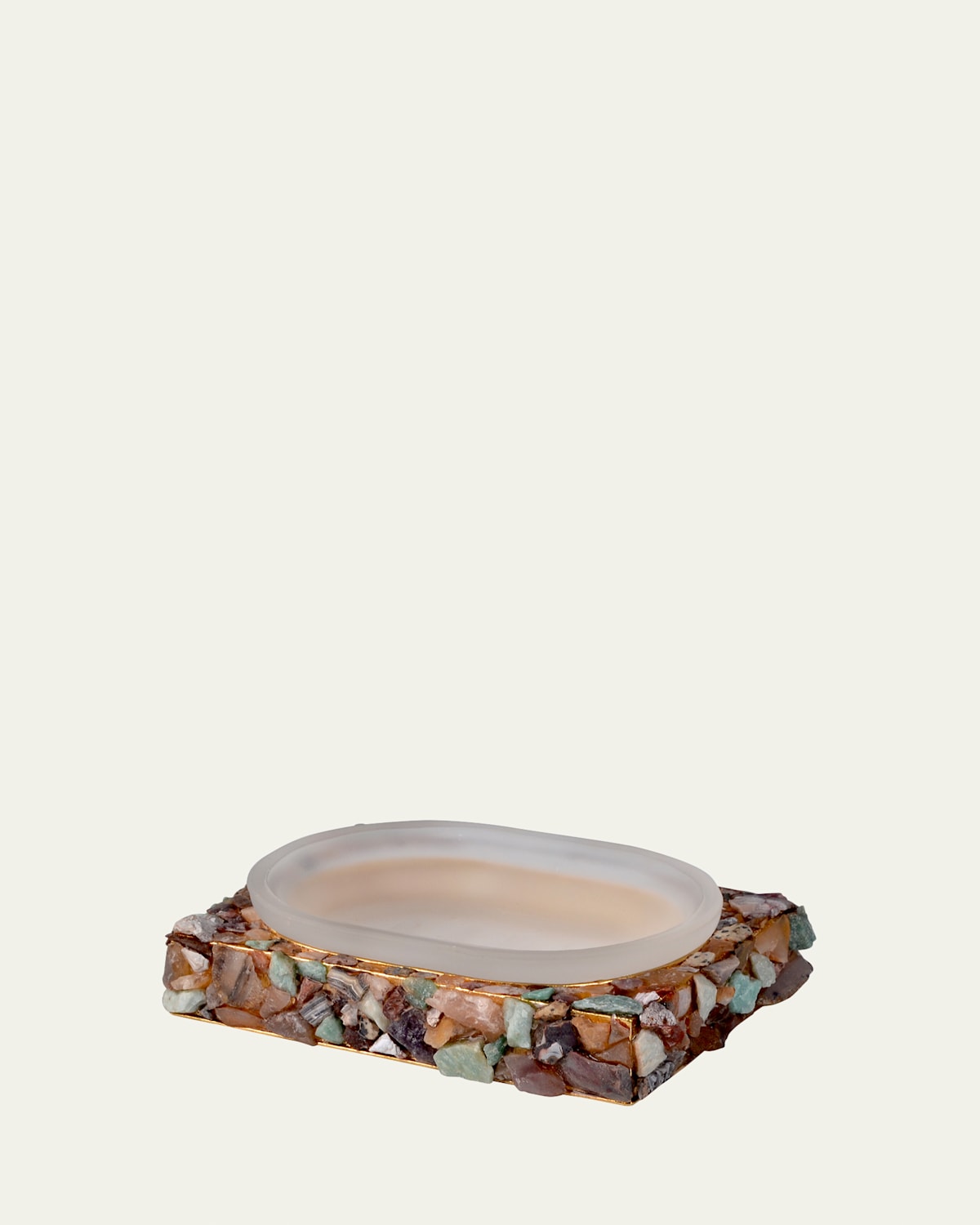 Mike & Ally Mojave Rectangle Soap Dish In Multi