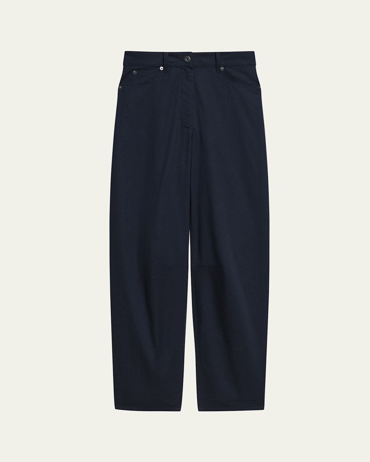 Theory Drop Curve-leg Pants In Black