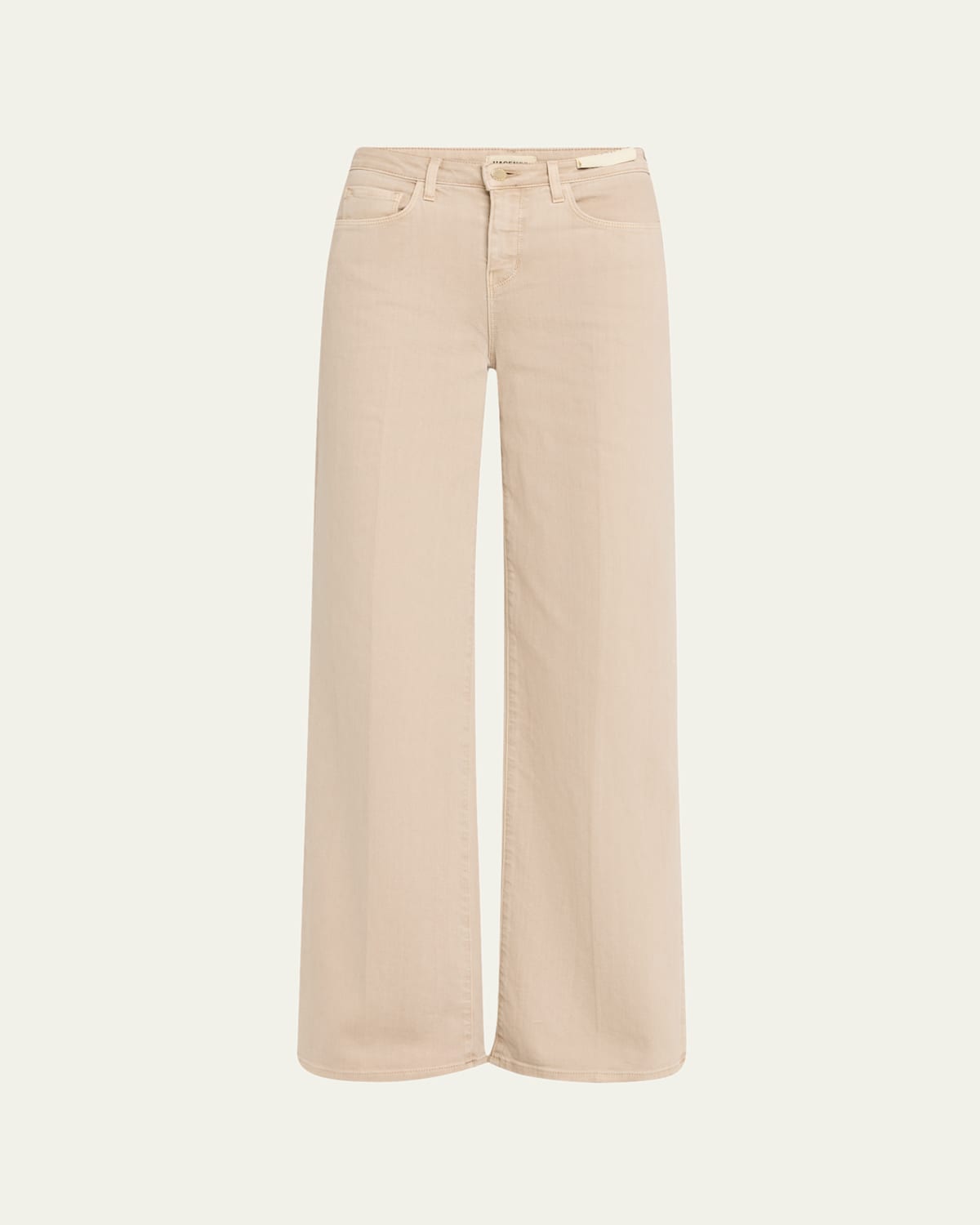 L'agence Alicent High-rise Sneaker Jeans In Neutral