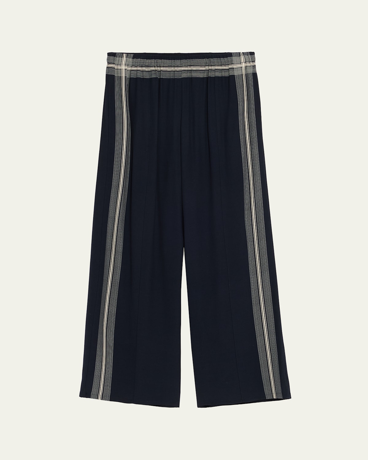 Vince Mid-rise Stripe Pull-on Pants