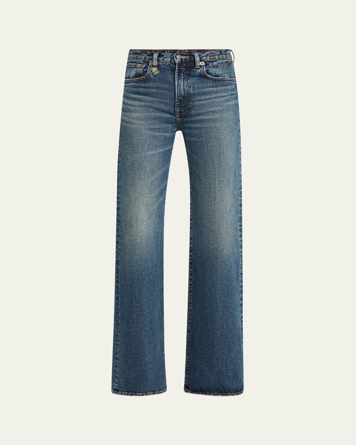 Charlotte Straight Mid-Rise Jeans