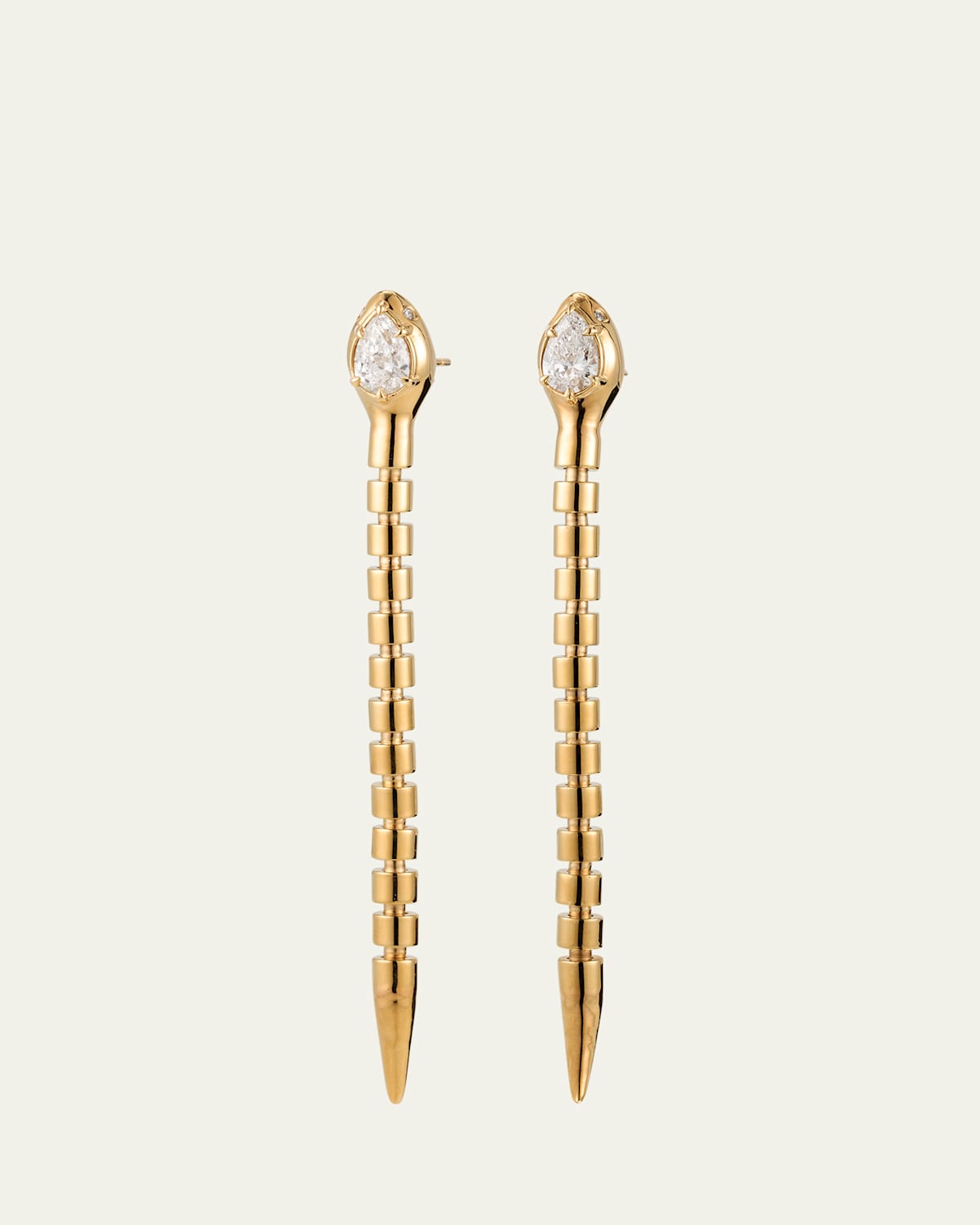 Serpent Drop Earrings