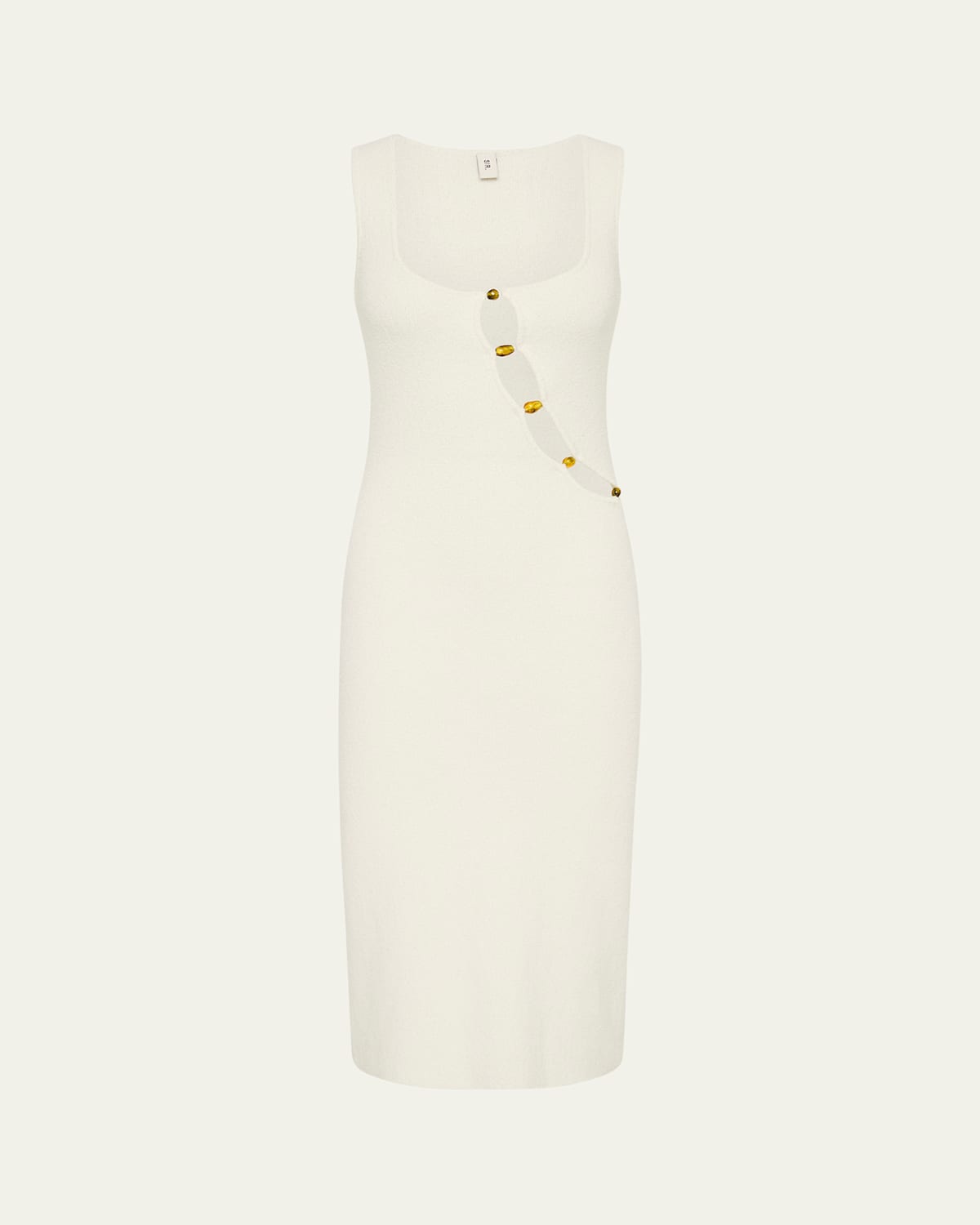 SIR Chiara Beaded Knit Midi Dress
