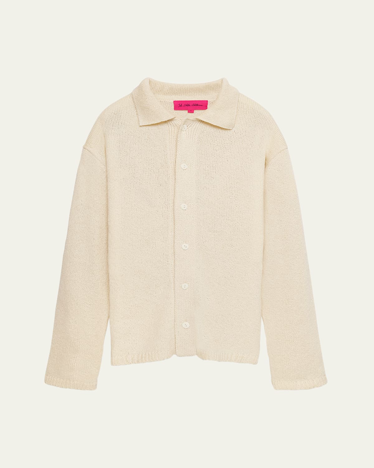 The Elder Statesman Men's Nora Lite Knit Overshirt