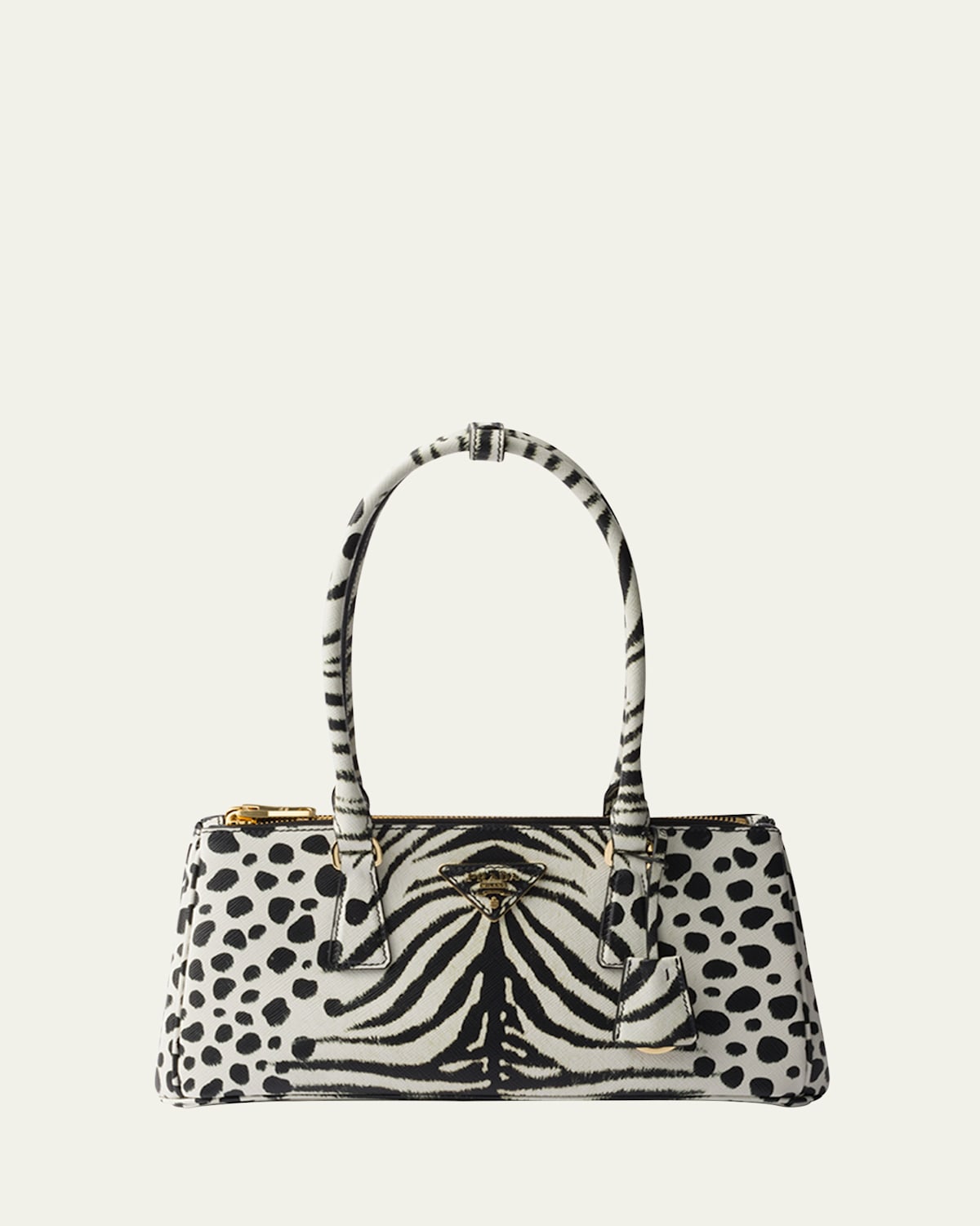 Prada Galleria Medium Printed Saffiano Leather Bag