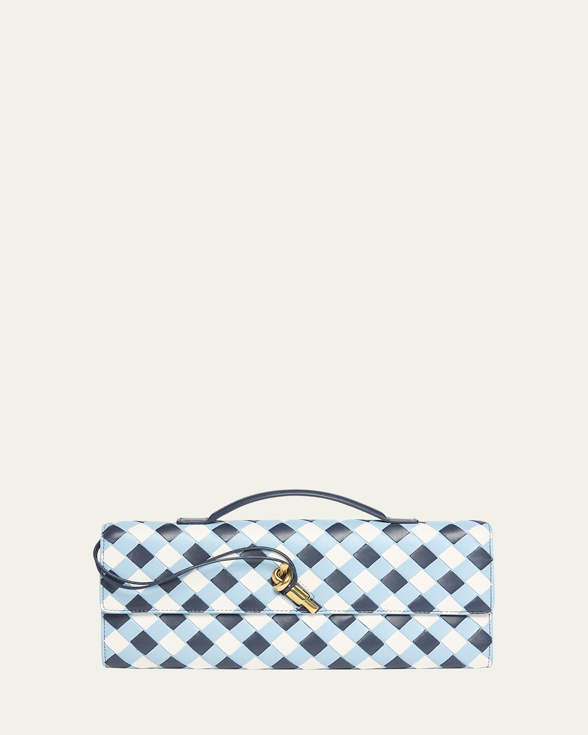 Bottega Veneta Andiamo Clutch Bag With Handle