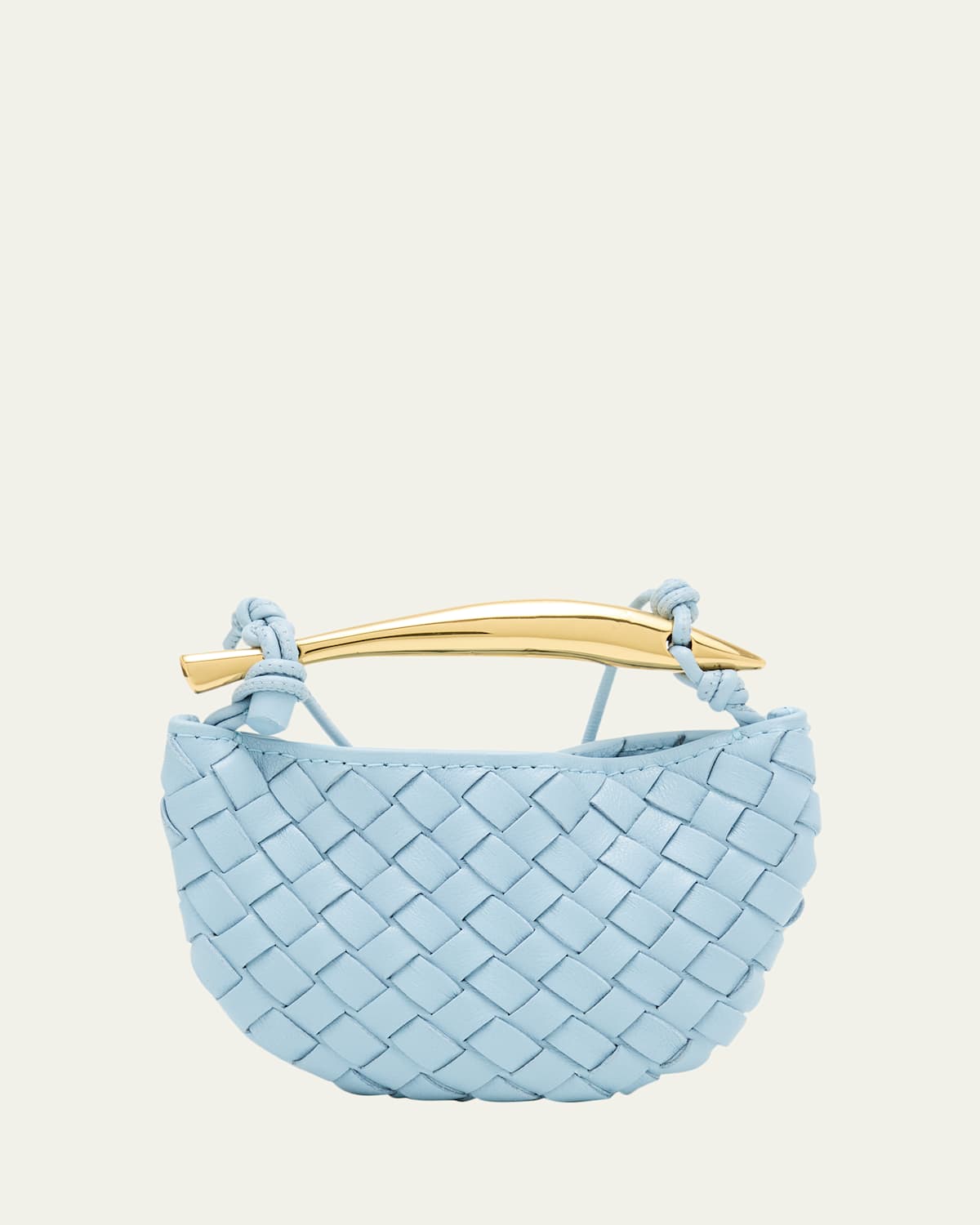 Bottega Veneta Sardine Leather Necklace Bag