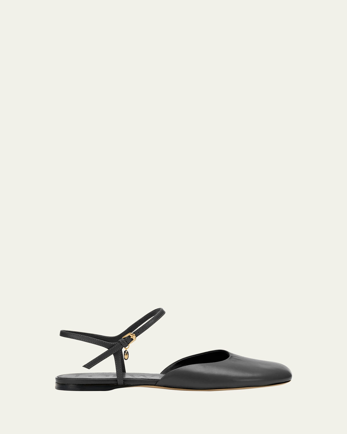 Toy Ankle-Strap Ballerina Flats